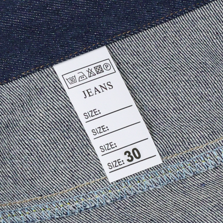 尺码/洗水标(30码)