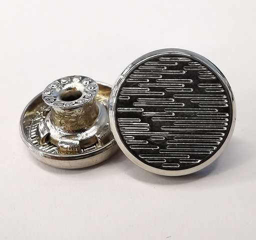 合金金属扣（亮银4）