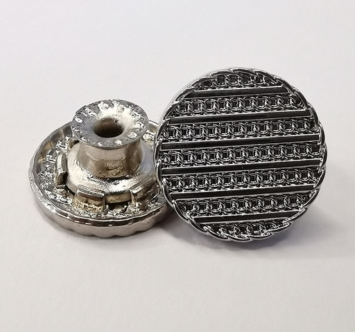 合金金属扣（亮银5）